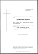 Gottfried Walter